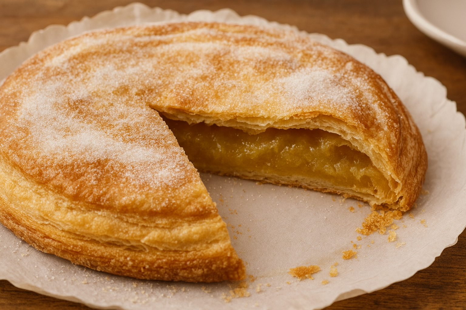 pastel cordobés y manoletes