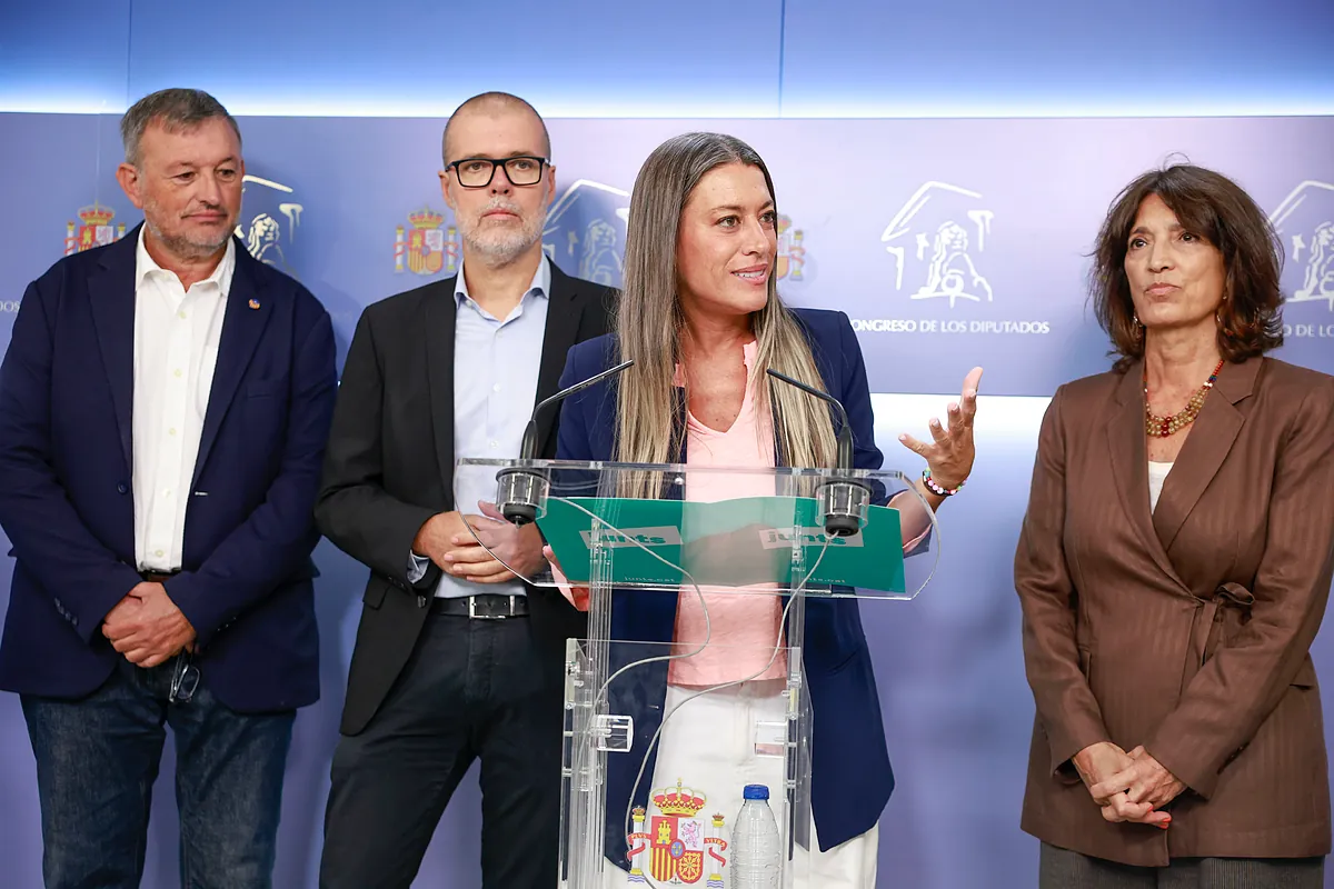 Ilustración conceptual sobre la negociación parlamentaria de medidas de vivienda en España.