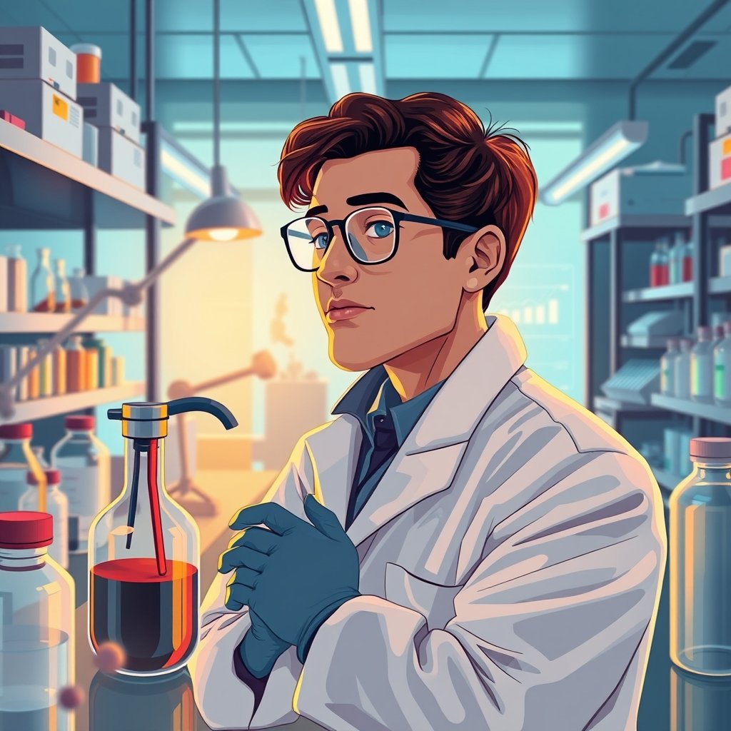 Ilustración conceptual sobre la inversión en ciencia y convocatorias de investigación en España.